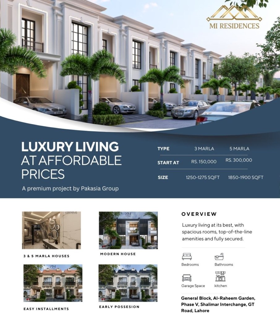 MI Residences by PakAsia Group